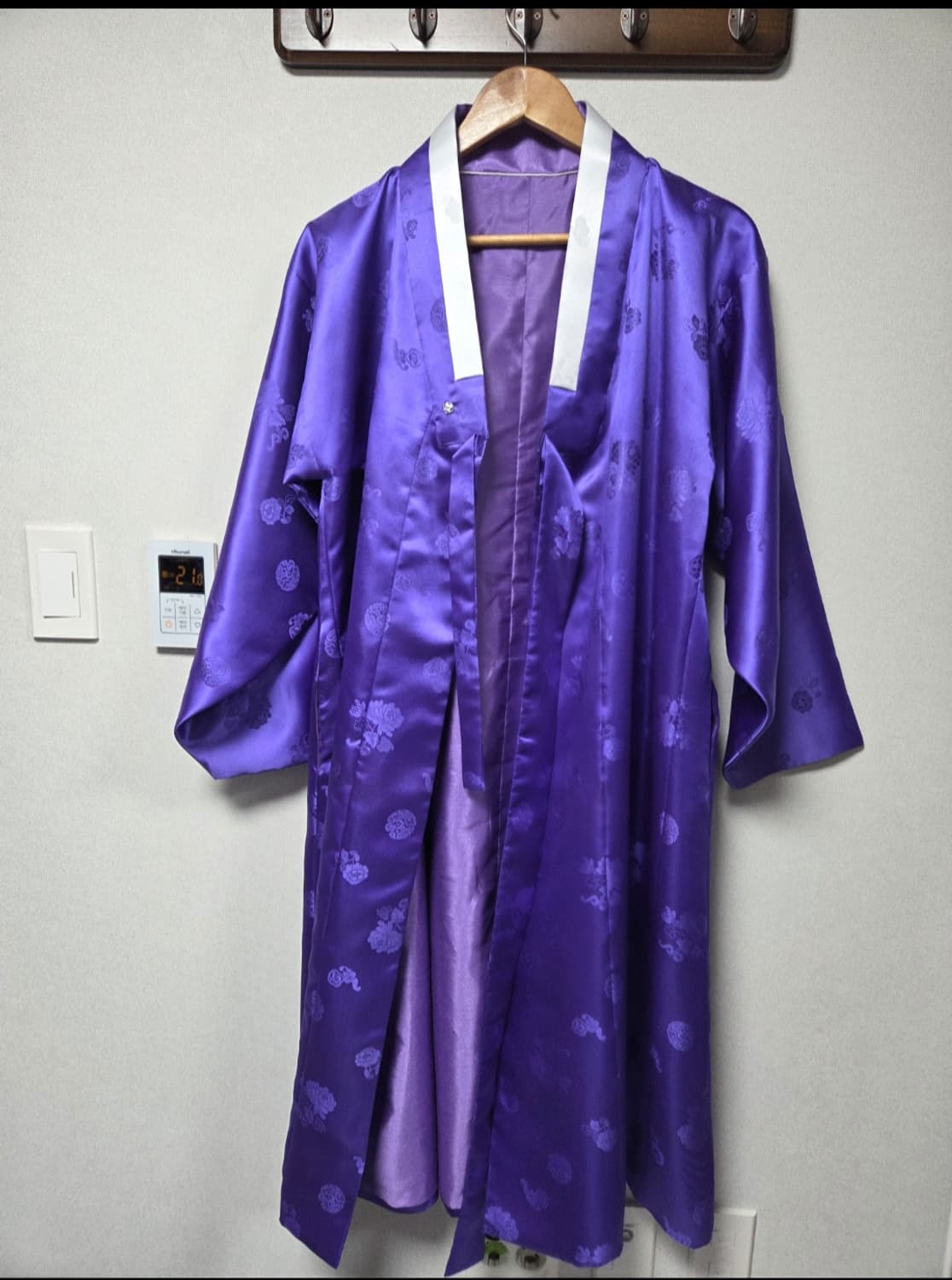 보라색 전통 두루마기(55-77) 상품이미지2