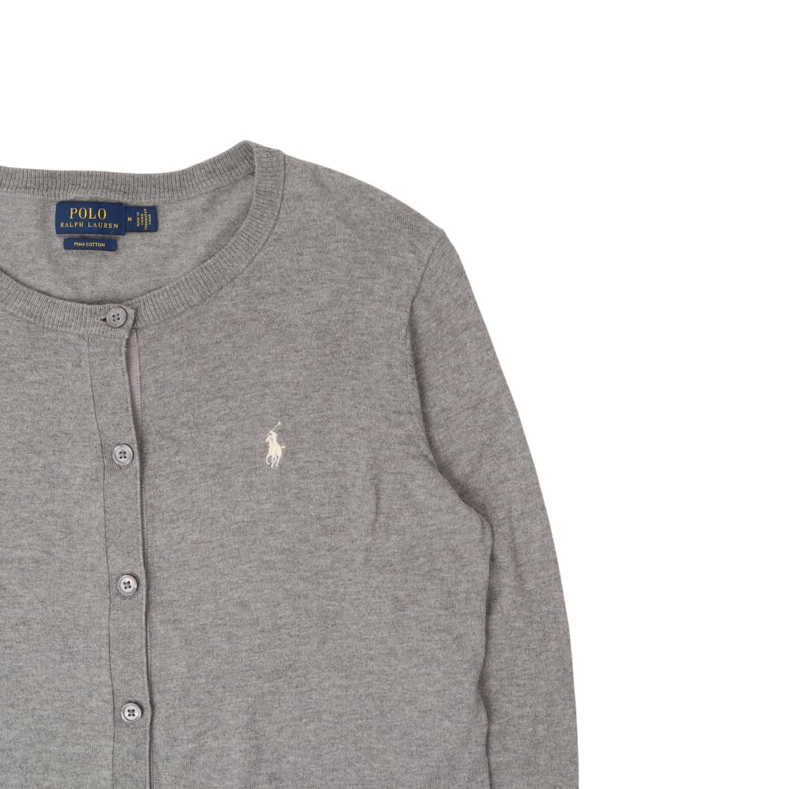 폴로 랄프로렌 그레이 니트 가디건 상품이미지3