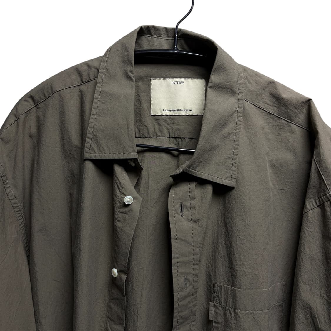 포터리 컴포트 셔츠 다크 그레이 2 상품이미지2