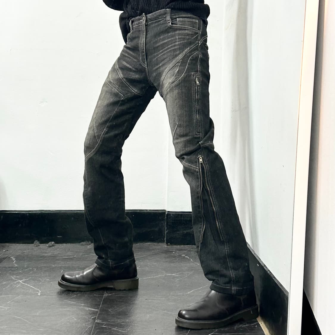 Maxler 맥슬러 모터사이클 데님 팬츠 상품이미지2