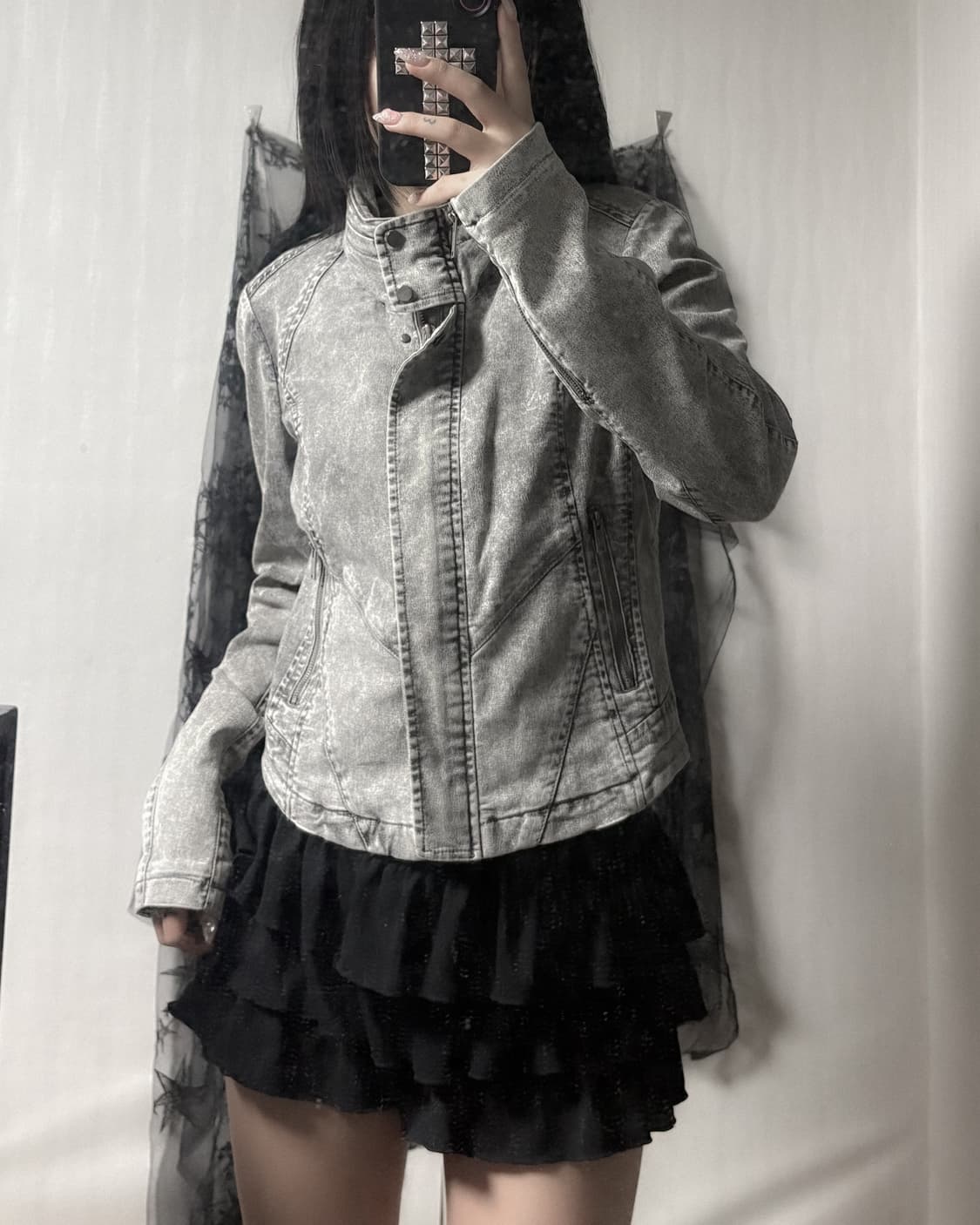 펑크 y2k 바이커 자켓  상품이미지1