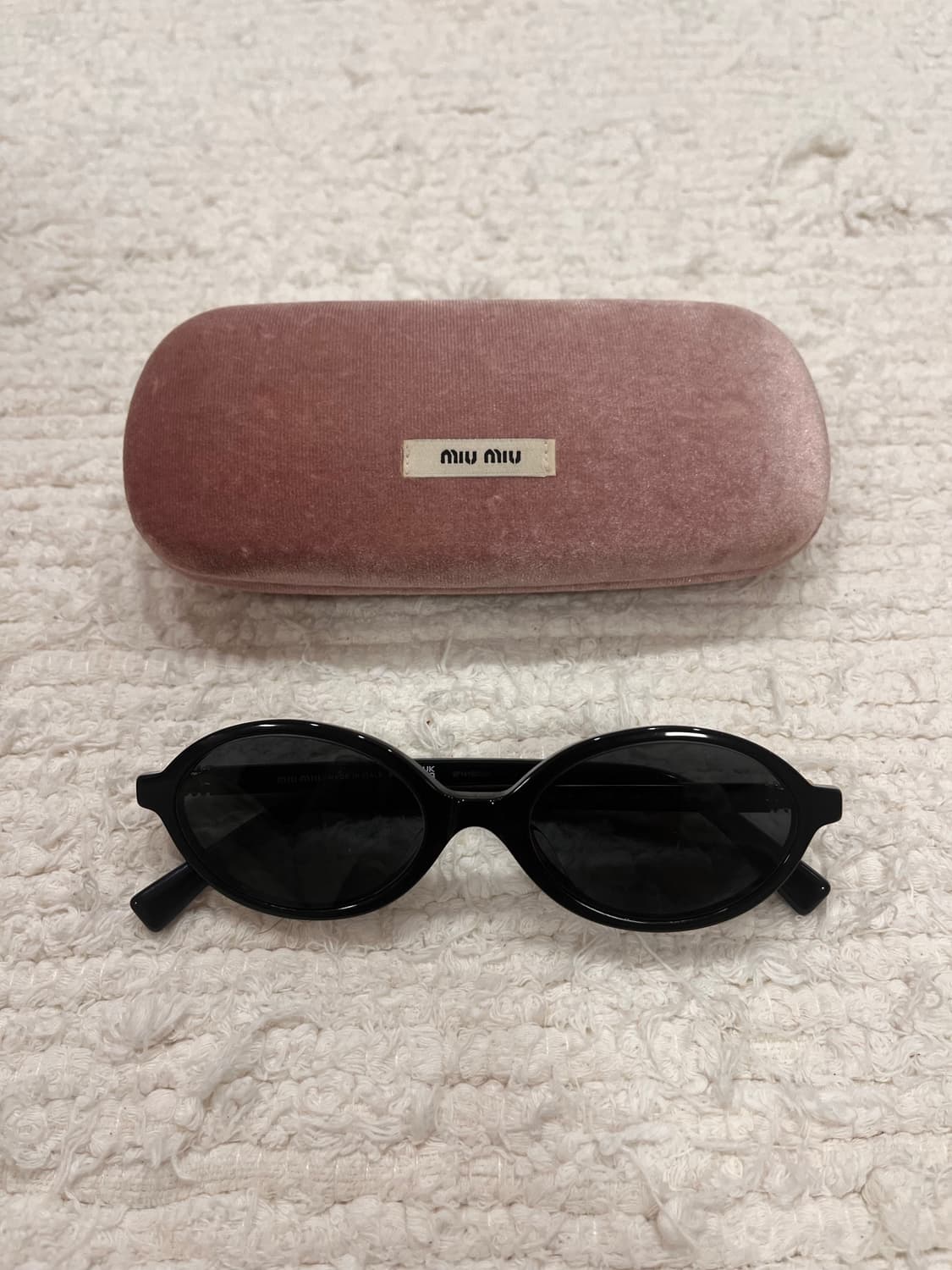 MIUMIU 미우미우 리가드 블랙선글라스 상품이미지3