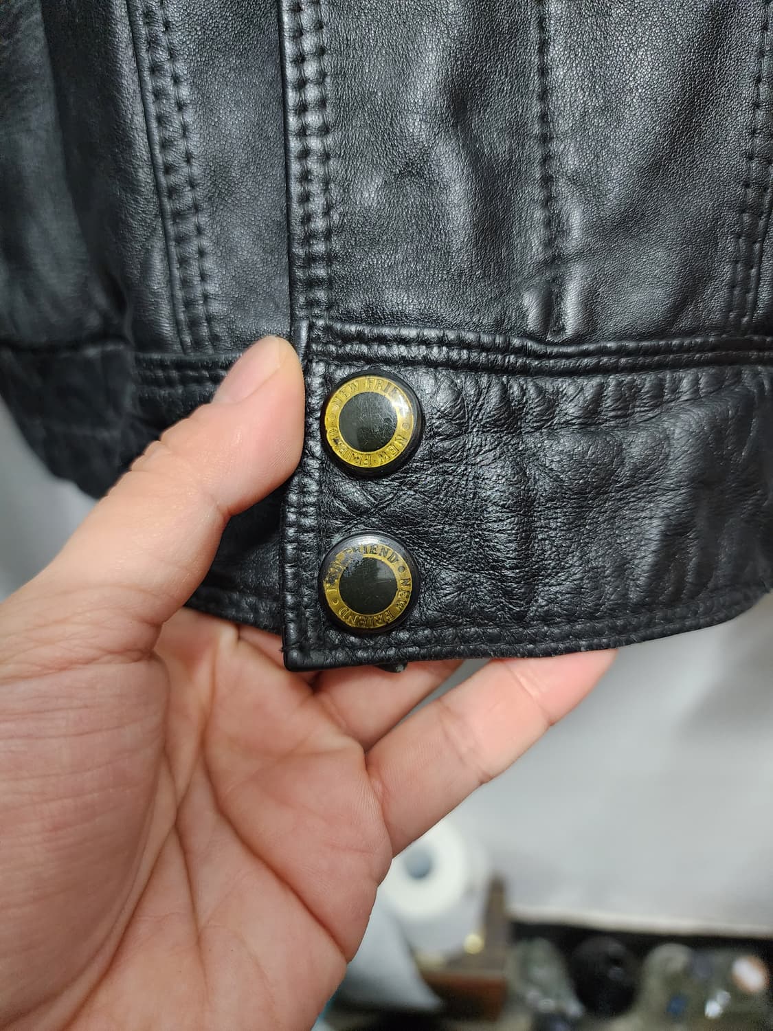 리얼레더 빈티지 양가죽 자켓 상품이미지3