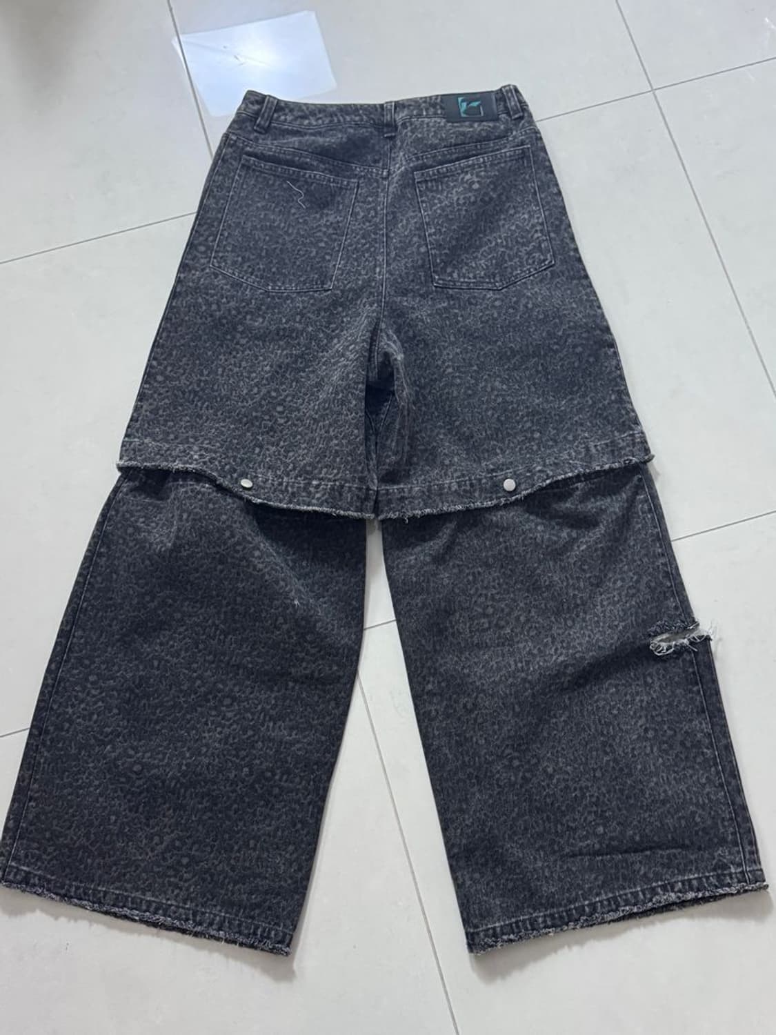 HAKU DENIM PANTS  2WAY 하쿠 데님 팬츠 상품이미지10