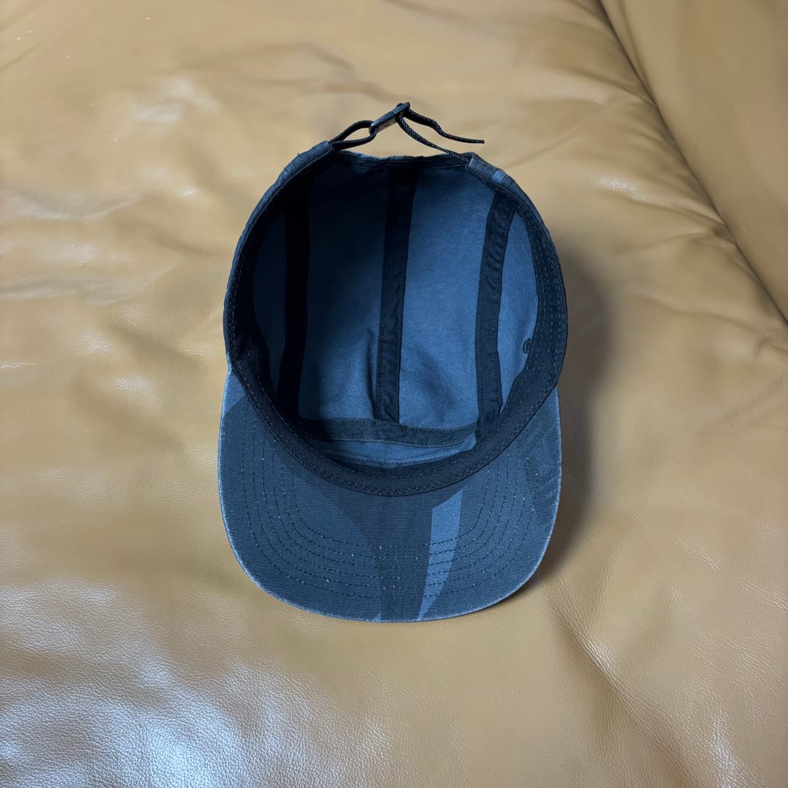 Supreme 슈프림 워시드 카모 네이비 캠프캡 모자 Camo Navy 상품이미지6