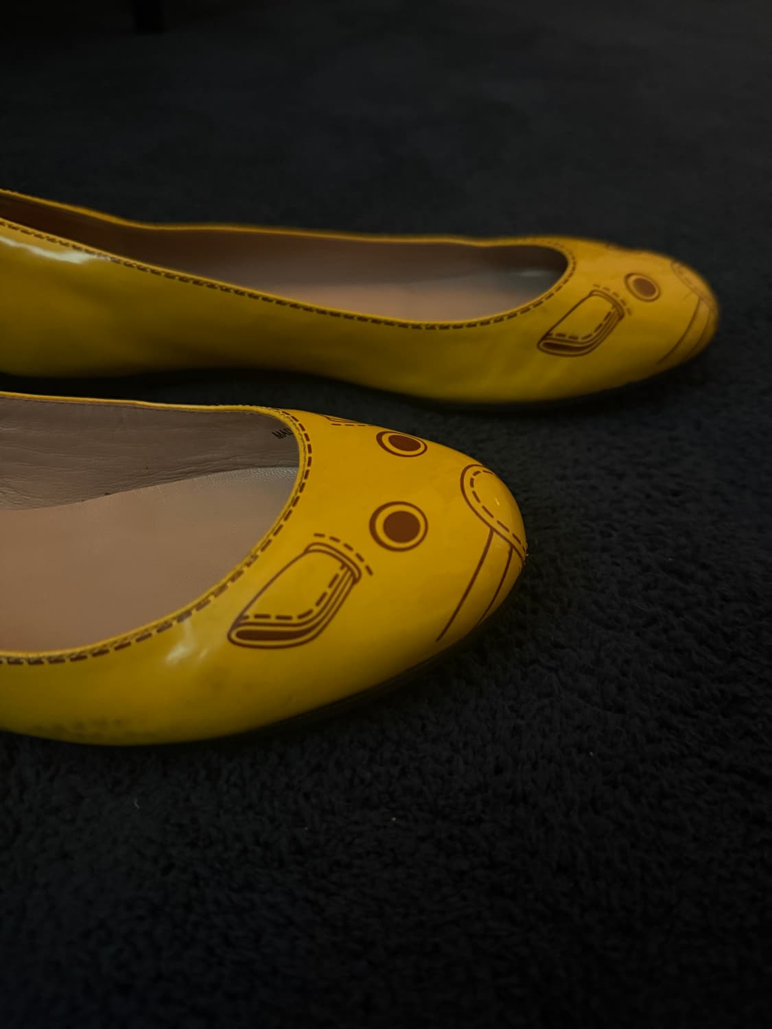 marc jacobs mouse flats yellow 상품이미지2