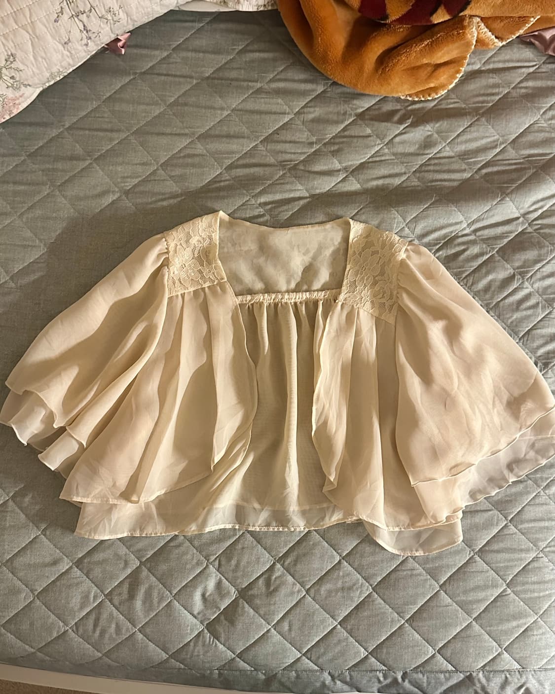 레이스 프릴 볼레로 상품이미지2