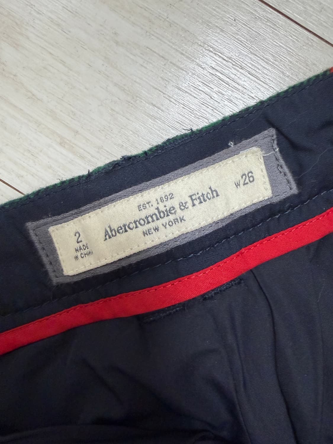 (희귀)아베크롬비 울 숏팬츠 크리스마스 상품이미지3