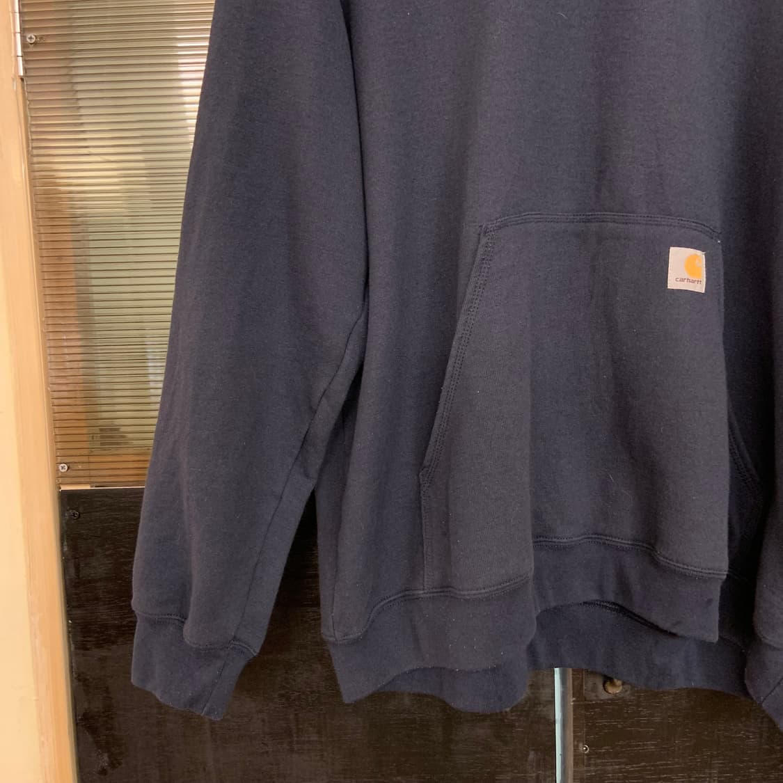 칼하트 네이비 후디 상품이미지5