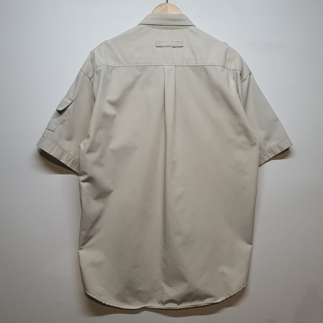 카멜 반팔 셔츠  상품이미지6