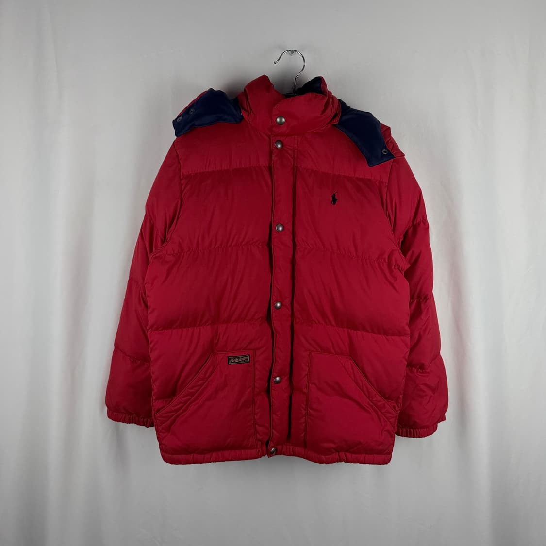 (L) 폴로 랄프로렌 주니어/우먼스 푸퍼 패딩 레드 상품이미지2