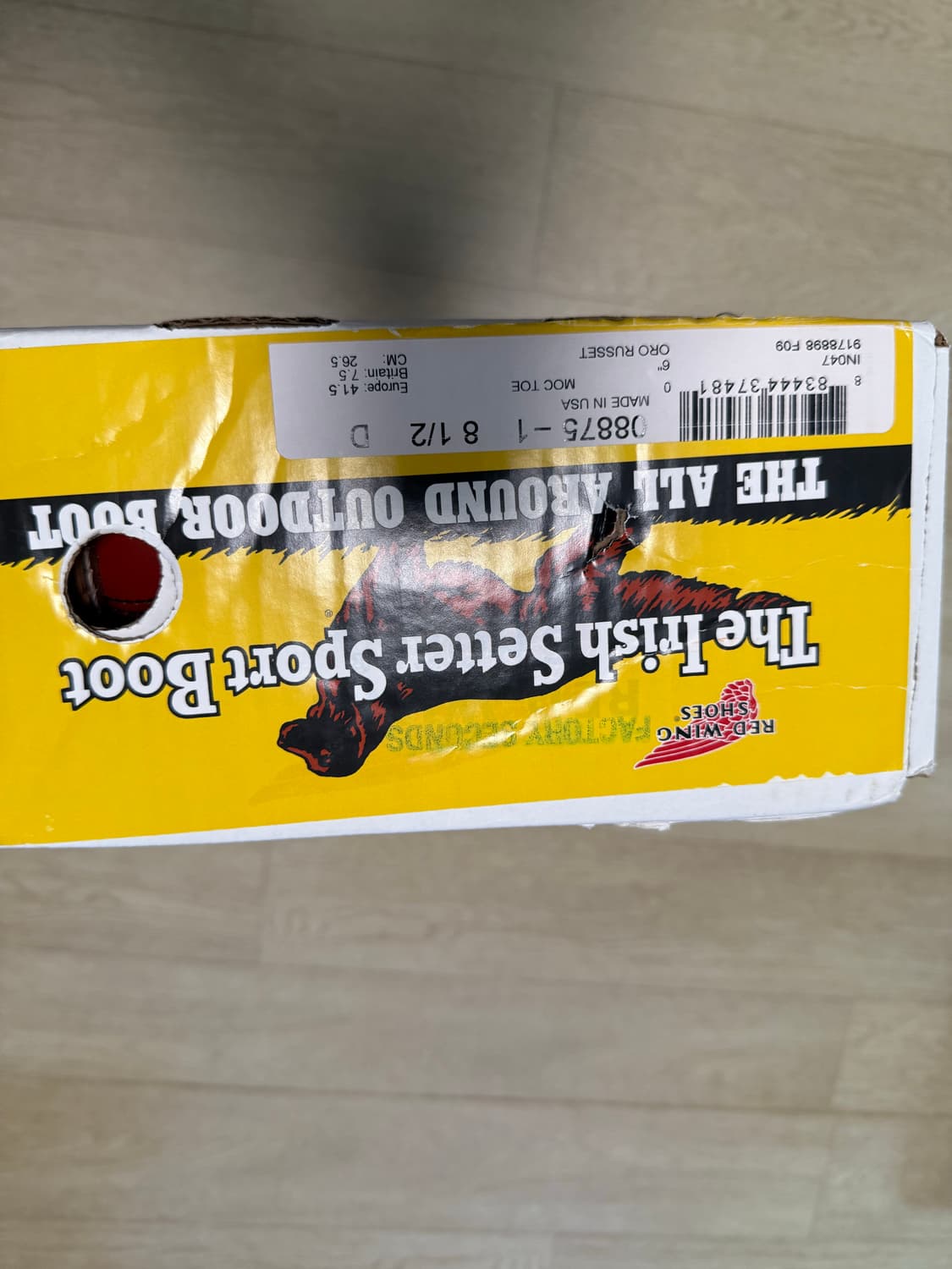 레드윙 8875 오로러셋 펙토리 세컨드 상품이미지6