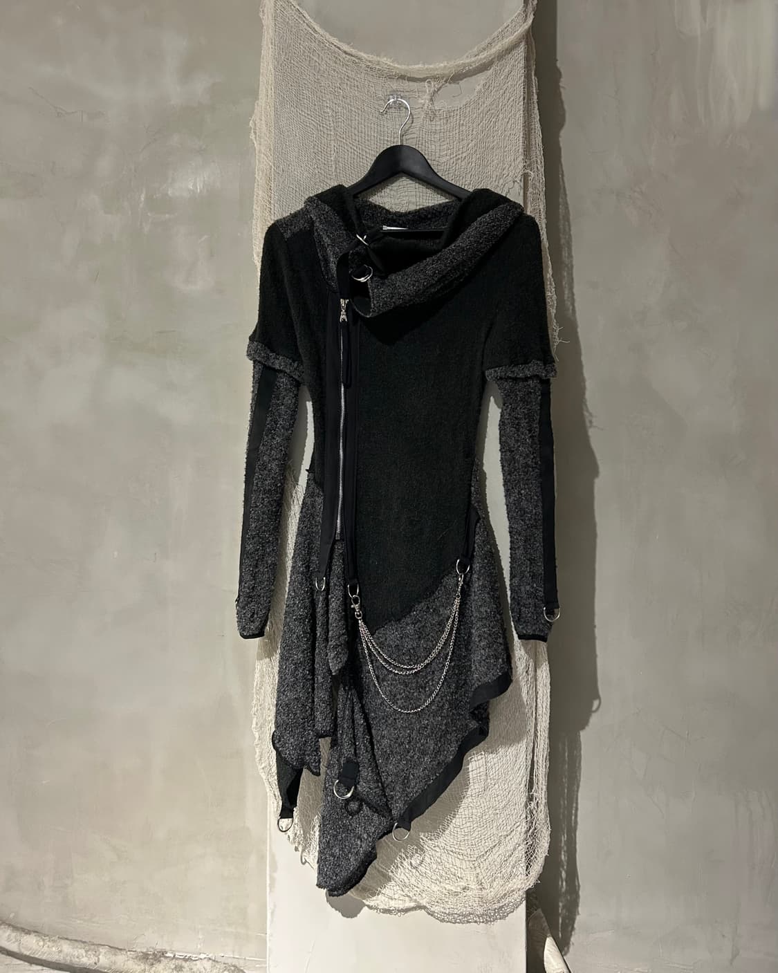 Unbalanced archive cardigan 상품이미지2