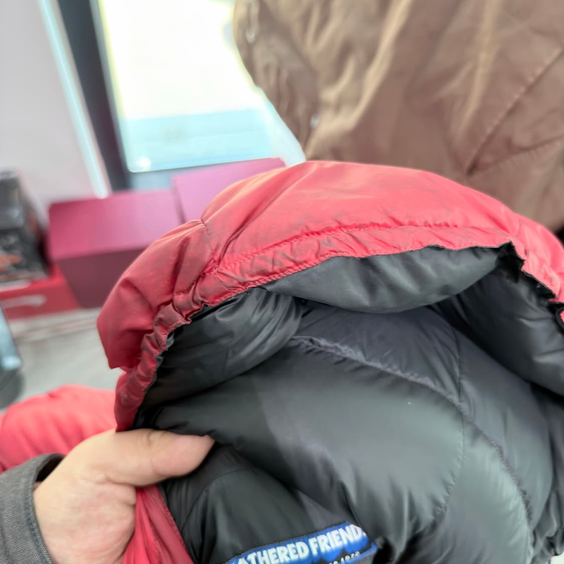 XL) Feathered Friends 헬리오스 레드 상품이미지3