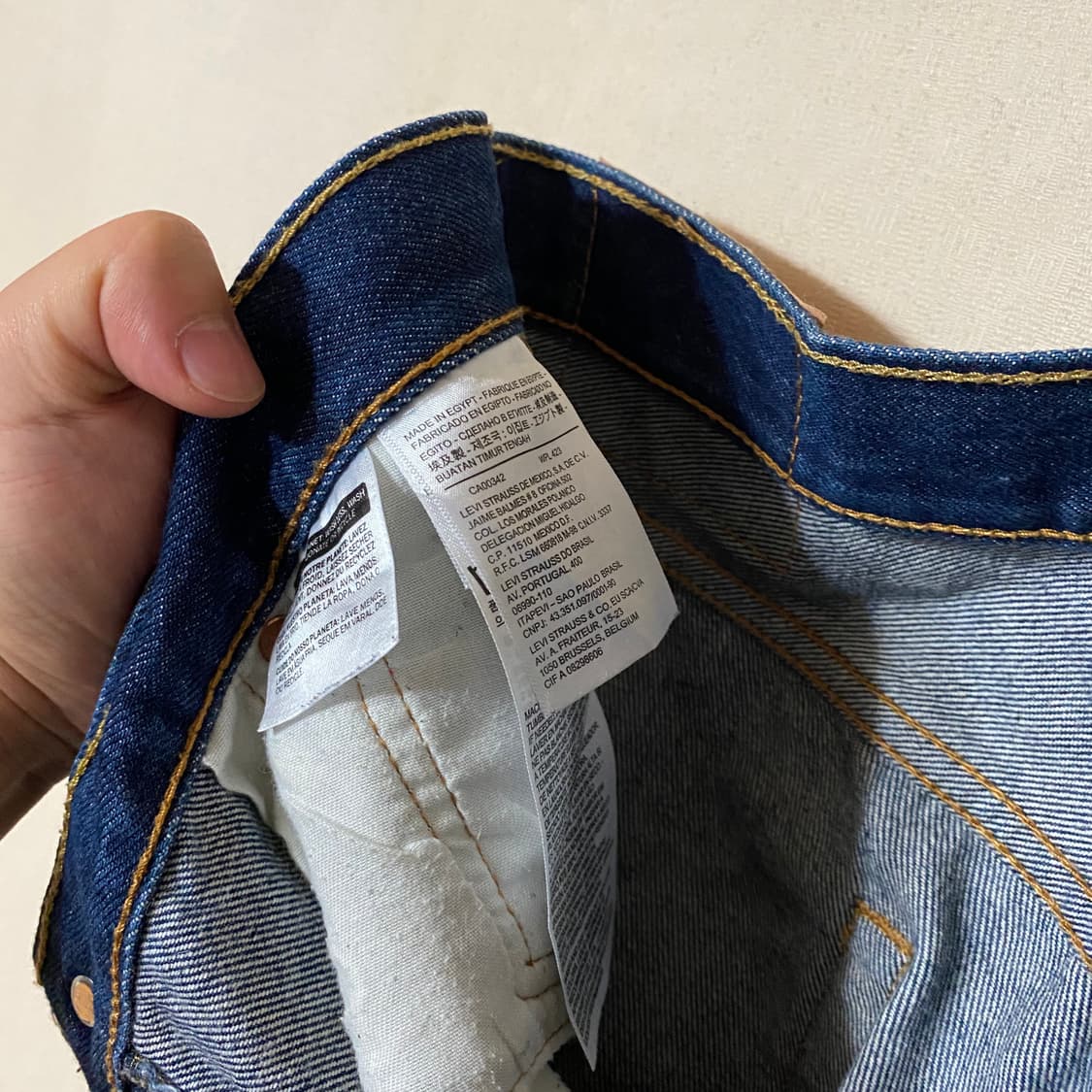 (34x33) Levis 리바이스 501 데님팬츠 상품이미지7