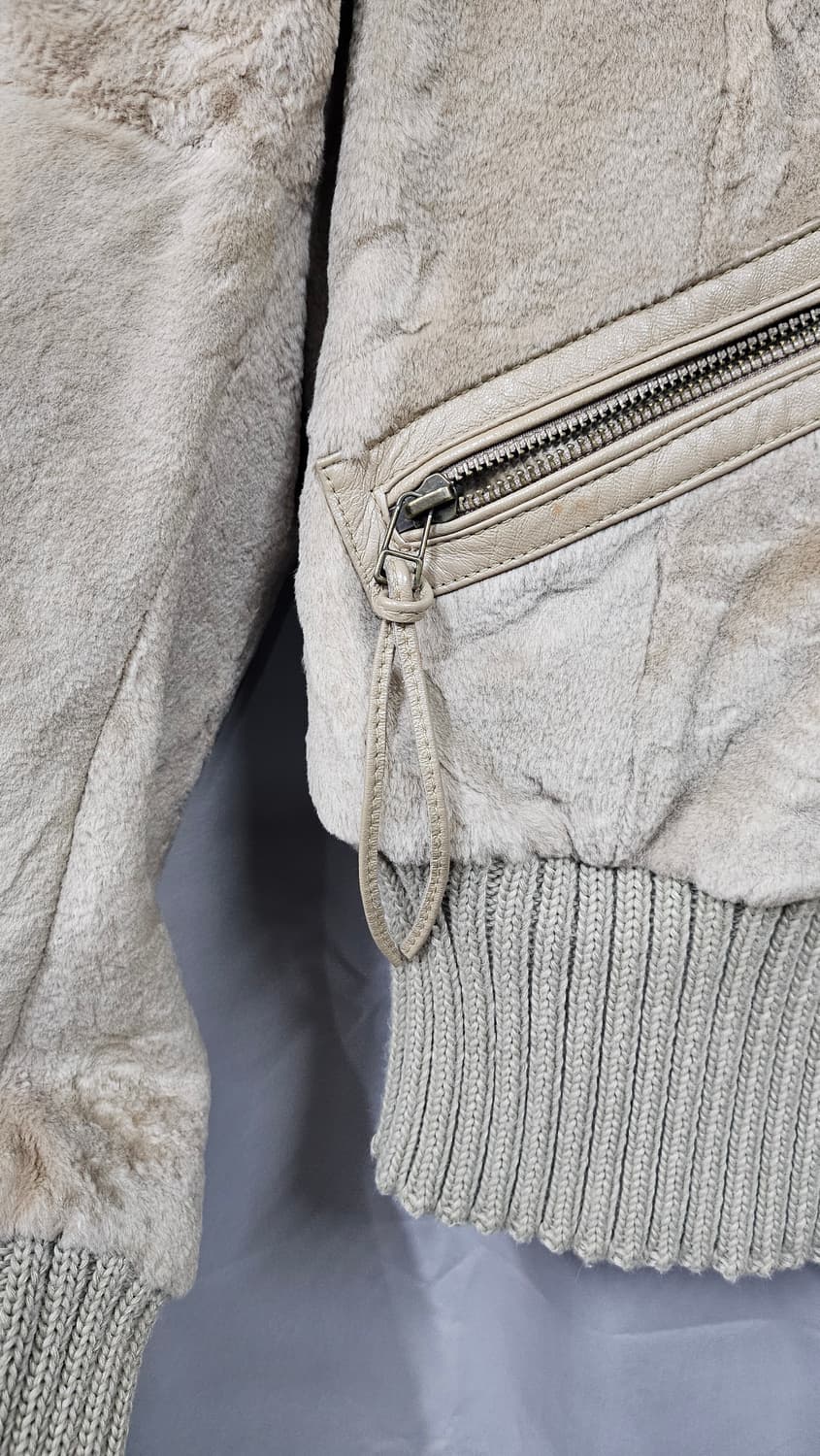 여성 밍크퍼 니트 점퍼 상품이미지8