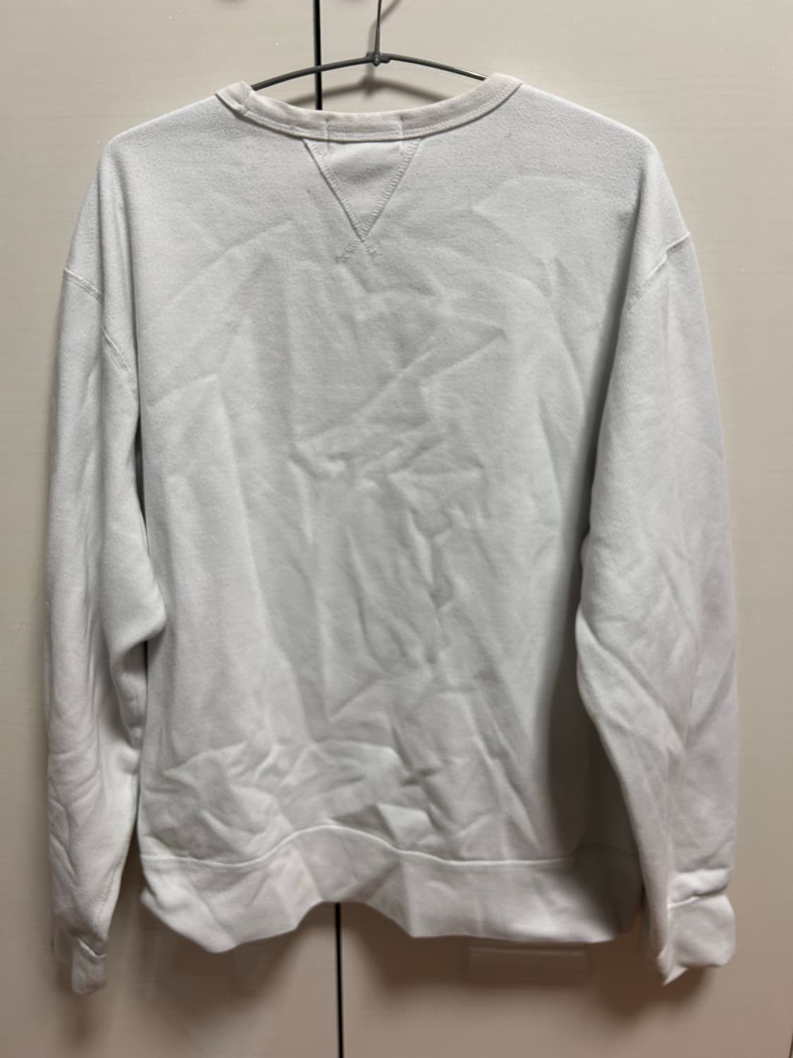 정품 폴로 랄프로렌 화이트 맨투맨 XL / 실측 110 상품이미지3