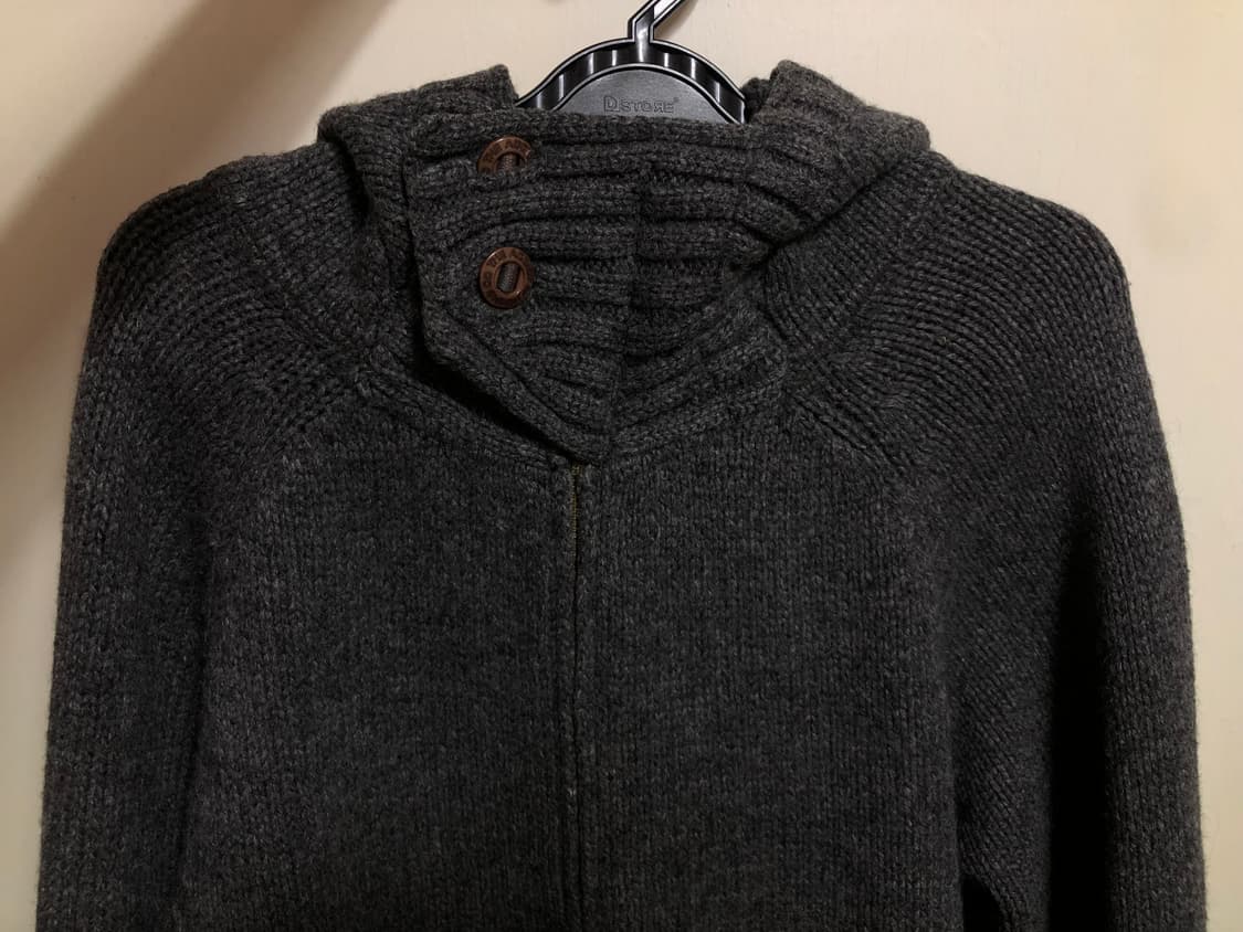 니트 집업 상품이미지1