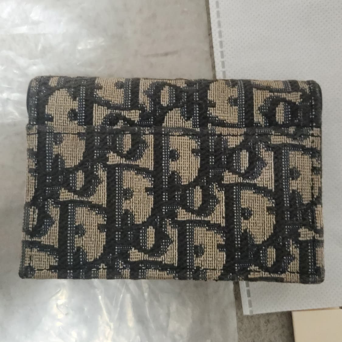 [정품/os] 디올 오블리크 새들 카드지갑 상품이미지3