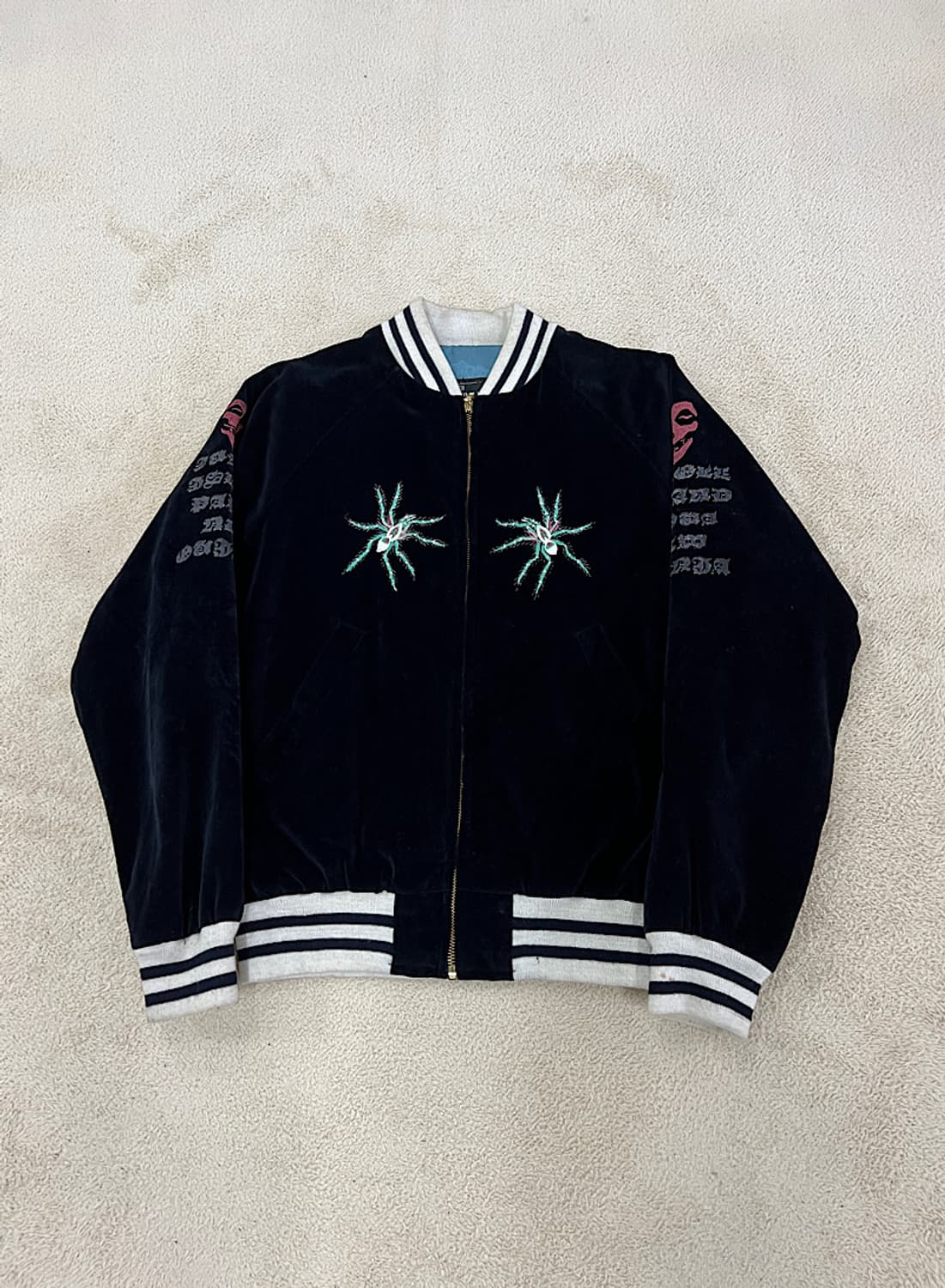 빈티지 벨벳 스카잔 상품이미지2