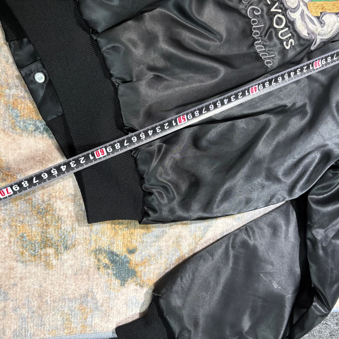 king Louie USA빈티지 자수 바시티봄버자켓 상품이미지7