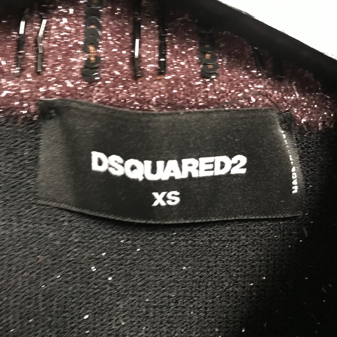 디스퀘어드2 니트 반팔 카라티 XS(W) 상품이미지6