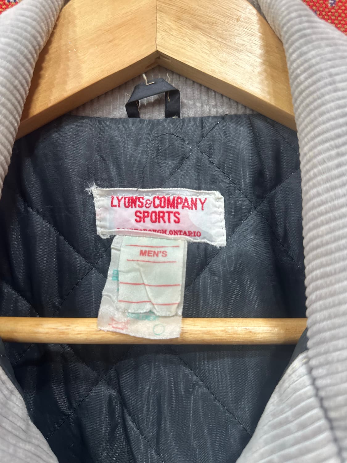 80s vtg Lyons & Company 코듀로이스타디움 105 상품이미지5