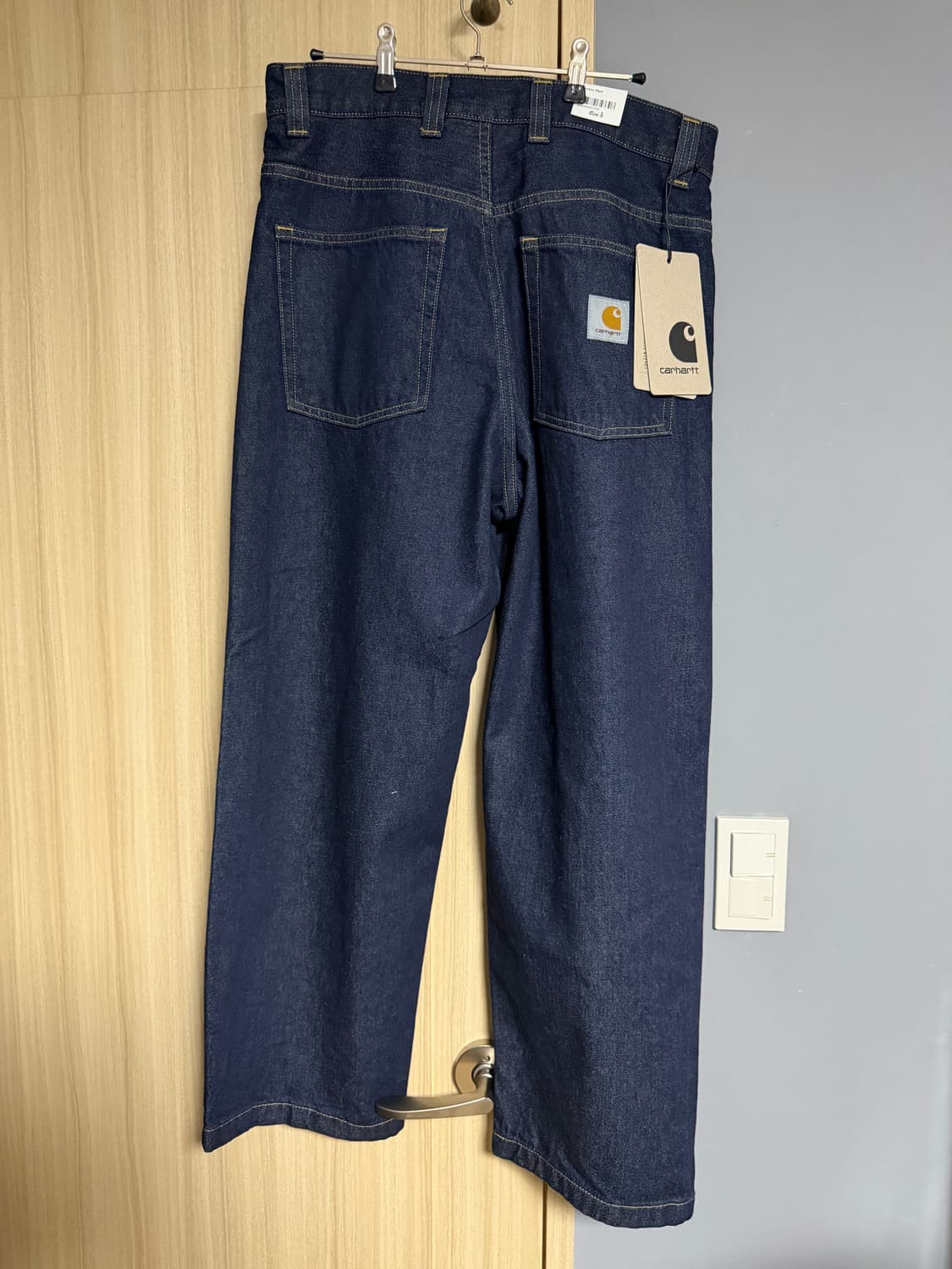 [S] 칼하트윕 브랜든 스미스 블루 린스드 상품이미지2