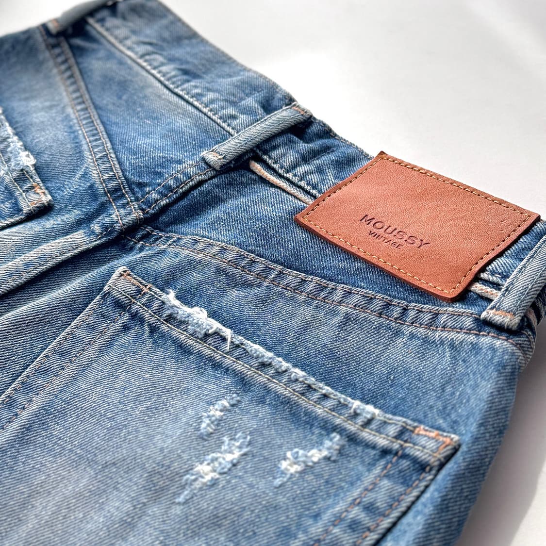 MOUSSY VINTAGE 컷오프 데님 쇼츠 상품이미지8