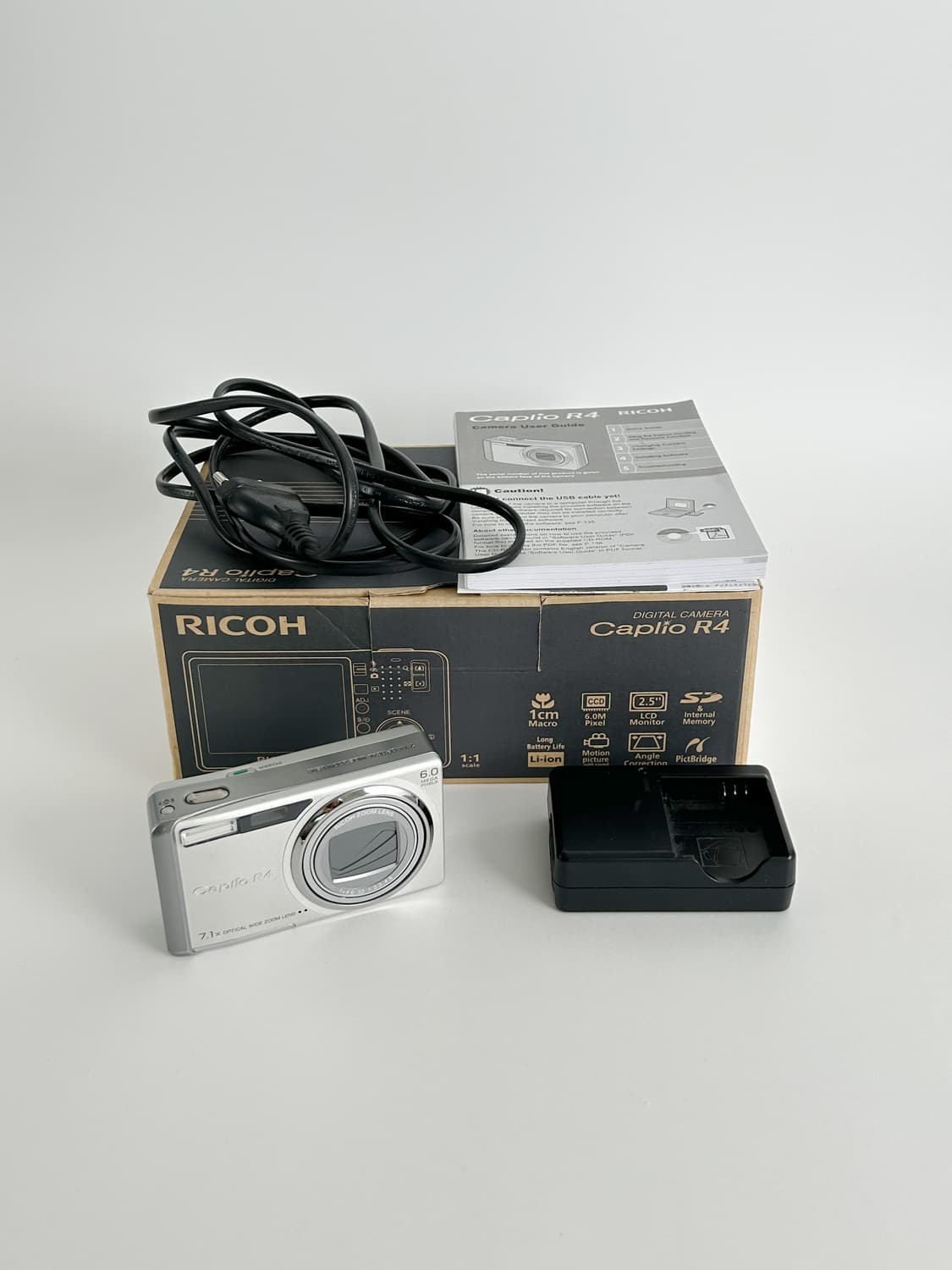 필름느낌!) 리코 카플리오 r4 Caplio 빈티지 디카 상품이미지2