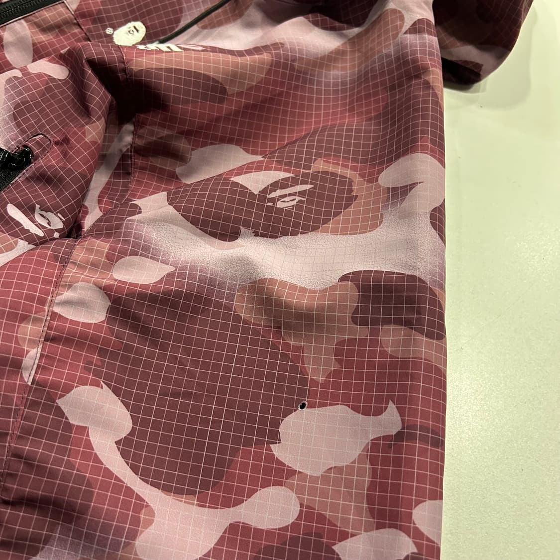 [S] 22AW 베이프 우먼 핑크 퍼플 카모 바람막이 자켓 상품이미지10