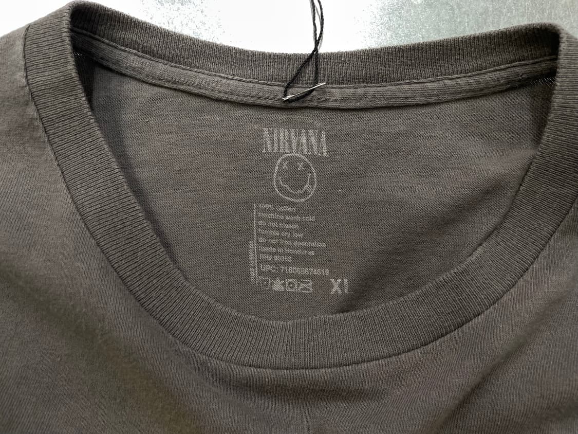 (XL) Nirvana 너바나 프린팅 반팔티 상품이미지8