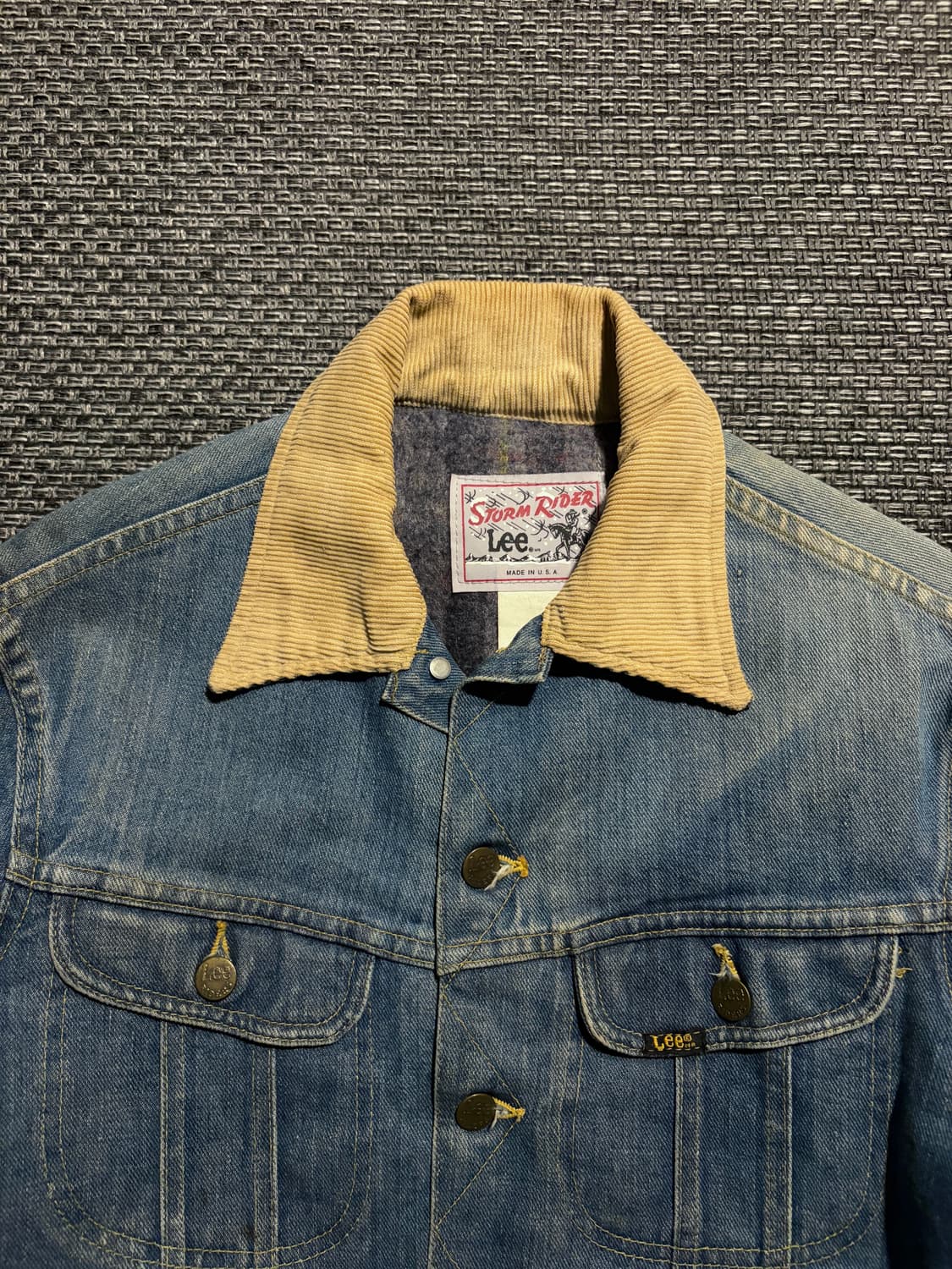 70s Lee 101LJ Storm Rider USA🇺🇸 상품이미지5