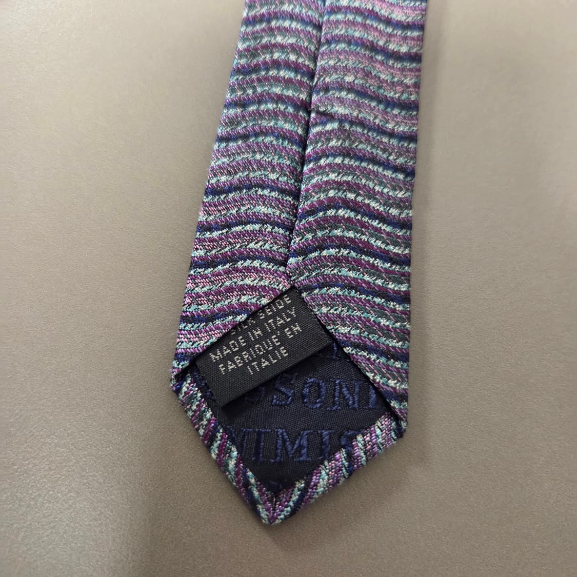 Missoni 미쏘니 빈티지 명품 넥타이 상품이미지4