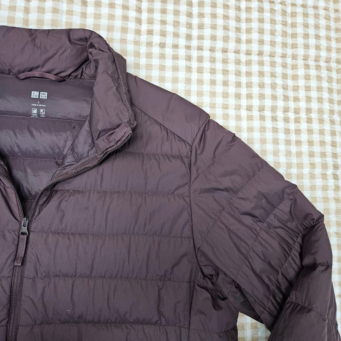 유니클로 오리털 경량패딩 남자100 상품이미지3