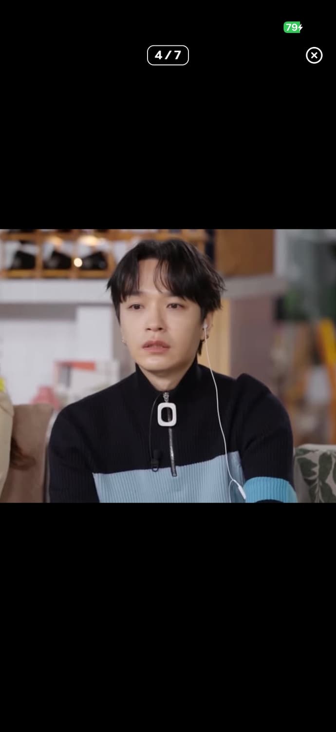 JW앤더슨 컬러블록 반집업 니트 XL 상품이미지8