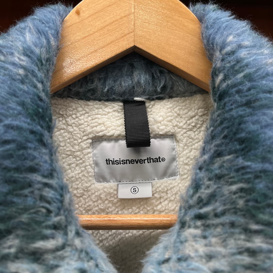 디스이즈네버뎃 브러쉬드 체크 자켓  [ 100 ] 상품이미지3