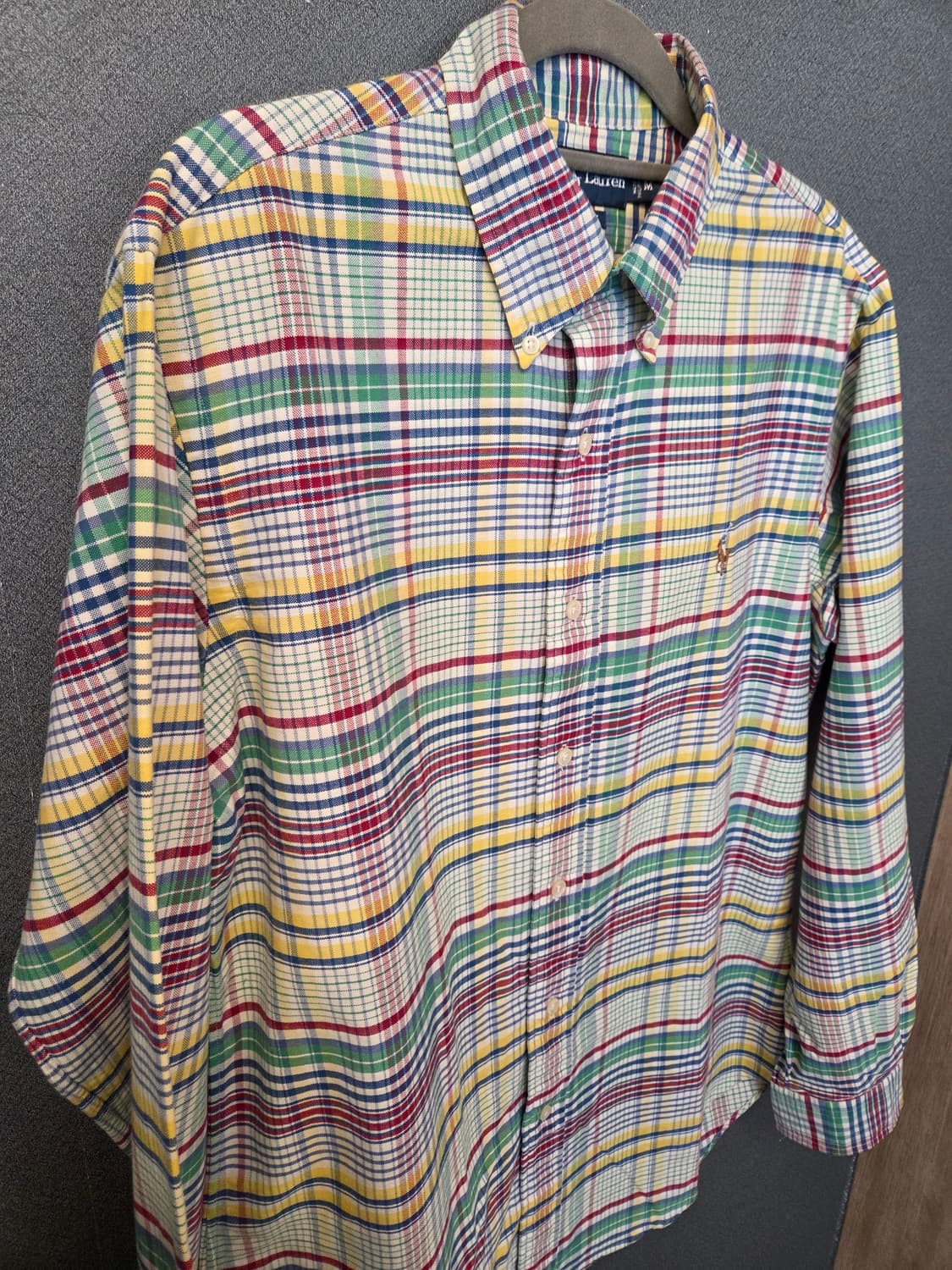 폴로랄프로렌 체크셔츠 (봄.가을용) 상품이미지2