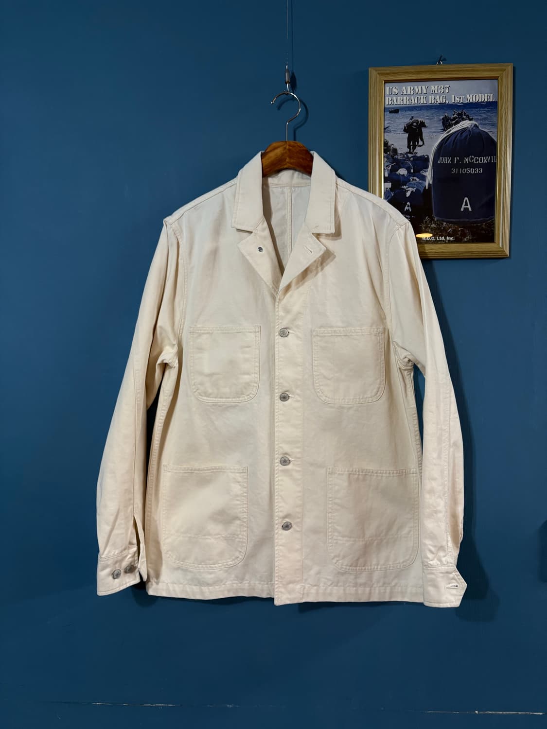 Officine Generale Organic Cotton Chore  상품이미지1