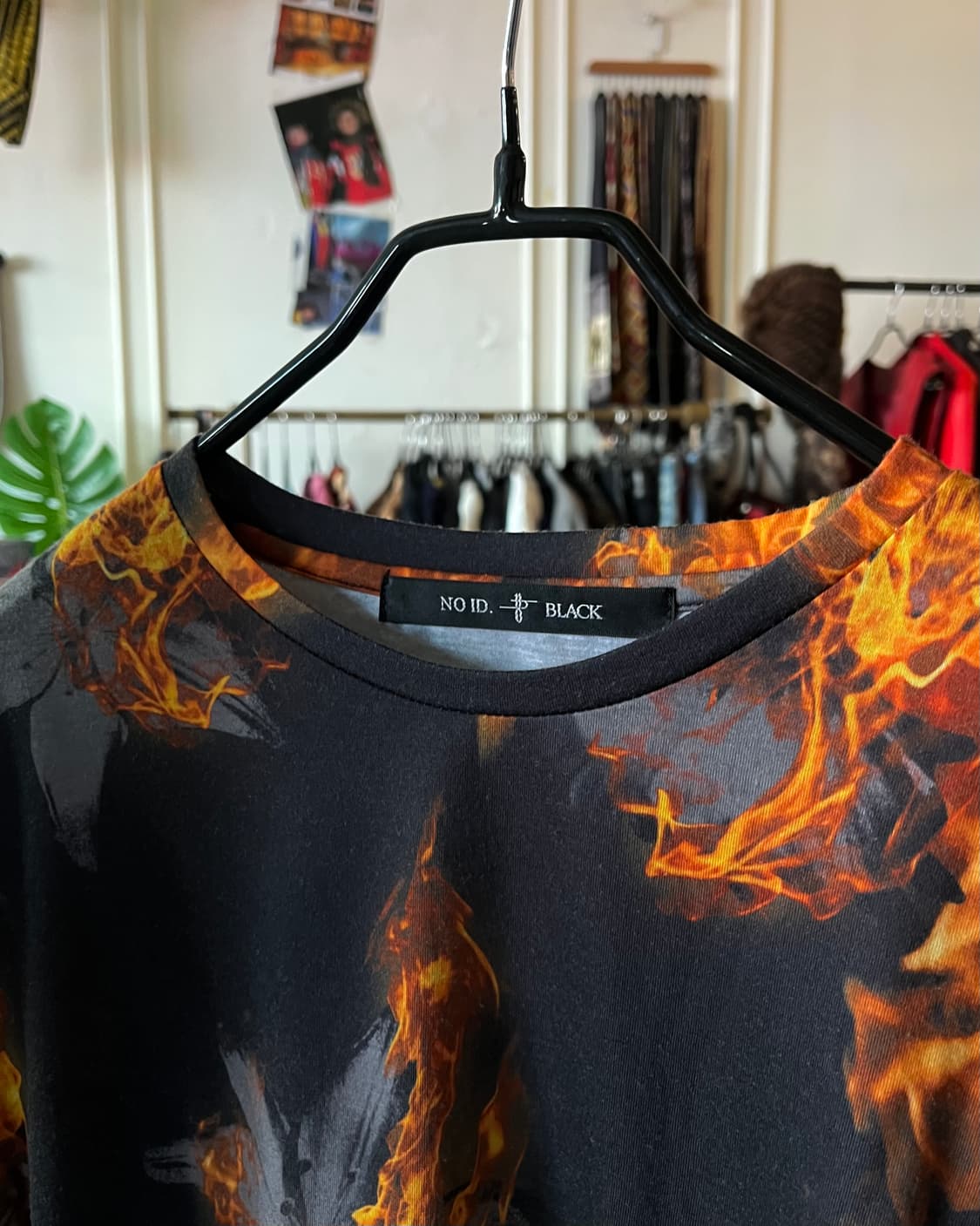 NO ID. Flame Floral Graphic T-Shirt 상품이미지4