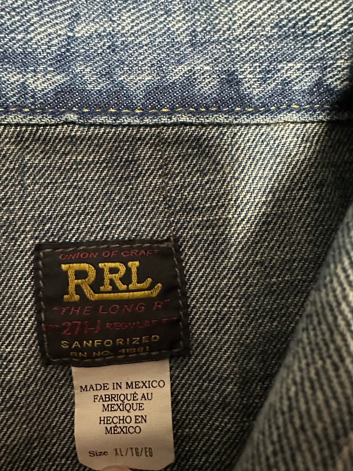 [XL] RRL 리랜드 LOT271 상품이미지2