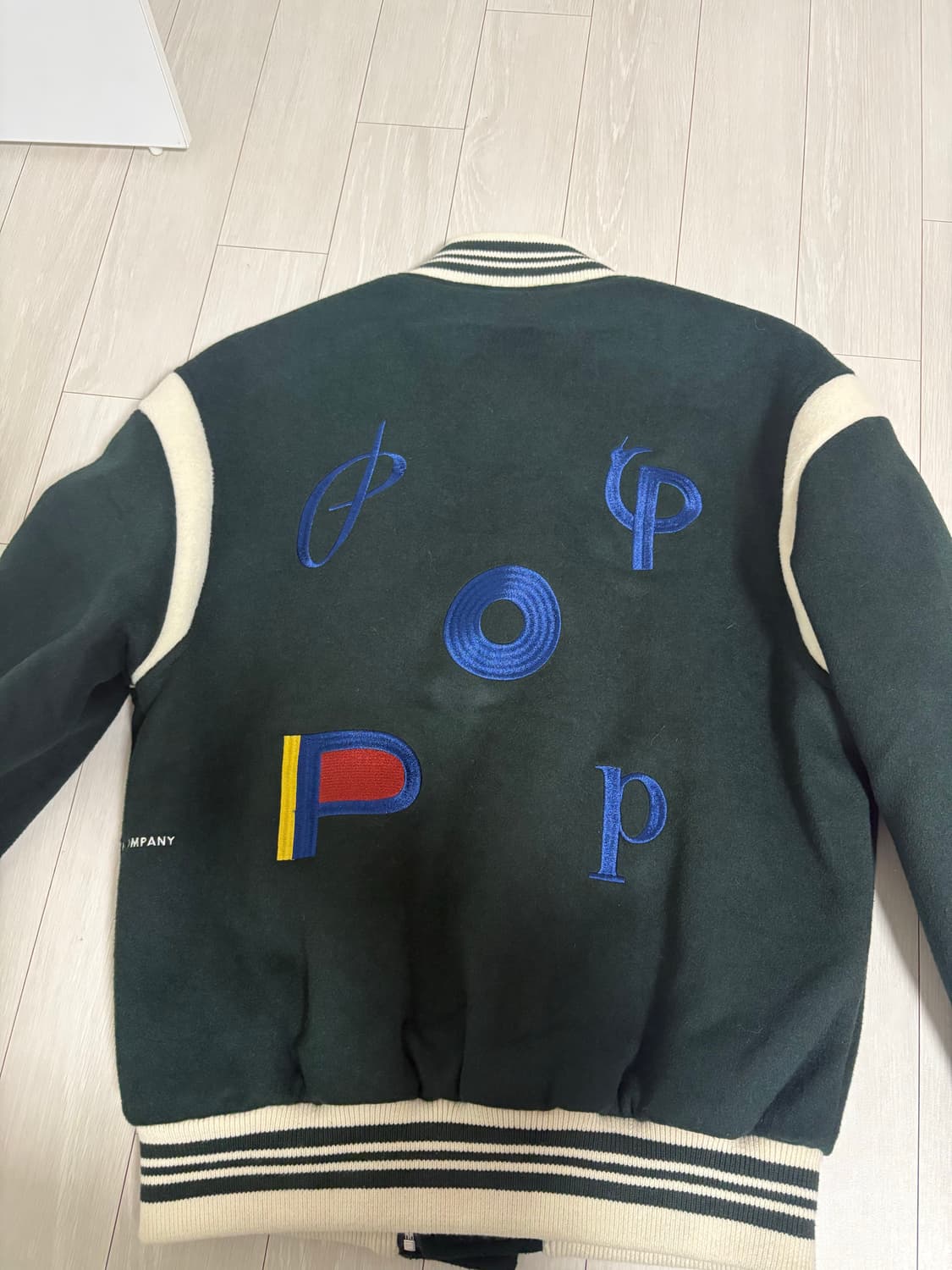 팝트레이딩컴퍼니 X 파라 바시티 자켓 상품이미지4