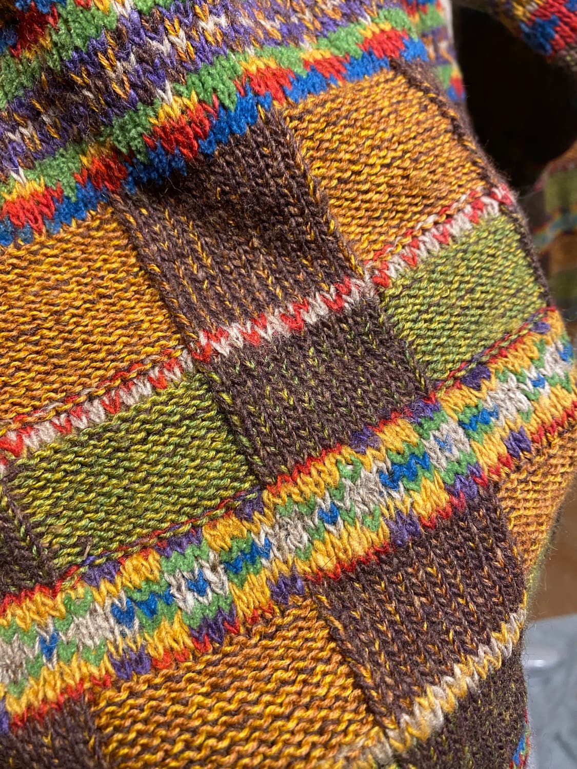 KENZO 겐조 빈티지 패턴 니트 상품이미지8