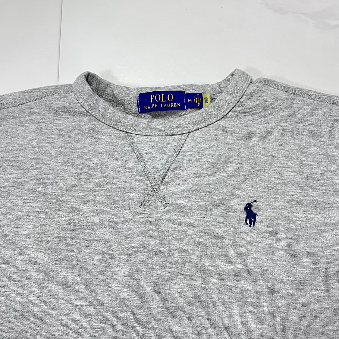 [정품] 폴로 그레이 / 네이비포니 맨투맨 [ M ] 상품이미지3