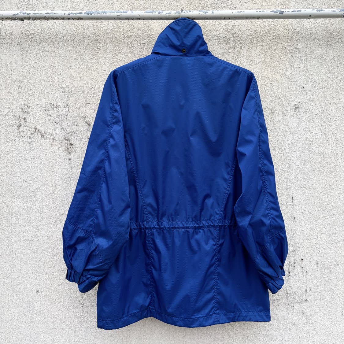 M) 일본판 컬럼비아 90s 올드스쿨 야상 바람막이 딥블루 투웨이 자켓 상품이미지2