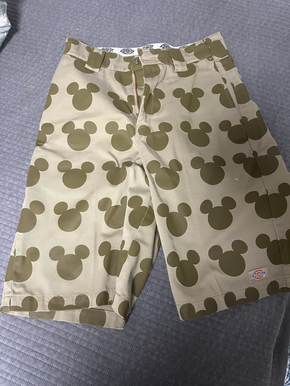 Dickies x disney half pants 상품이미지1