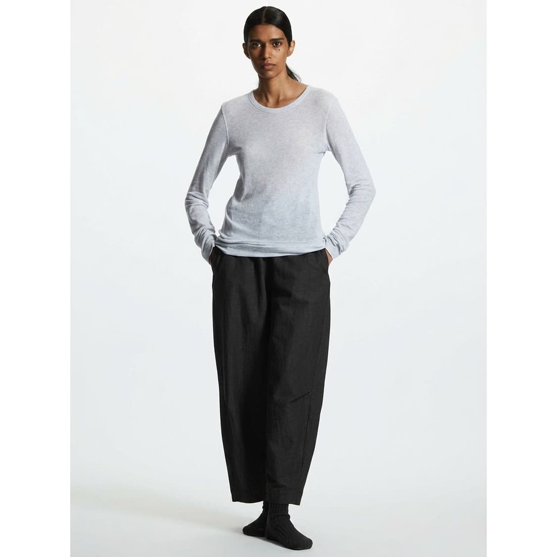 코스 COS 캔버스 트라우저 상품이미지1