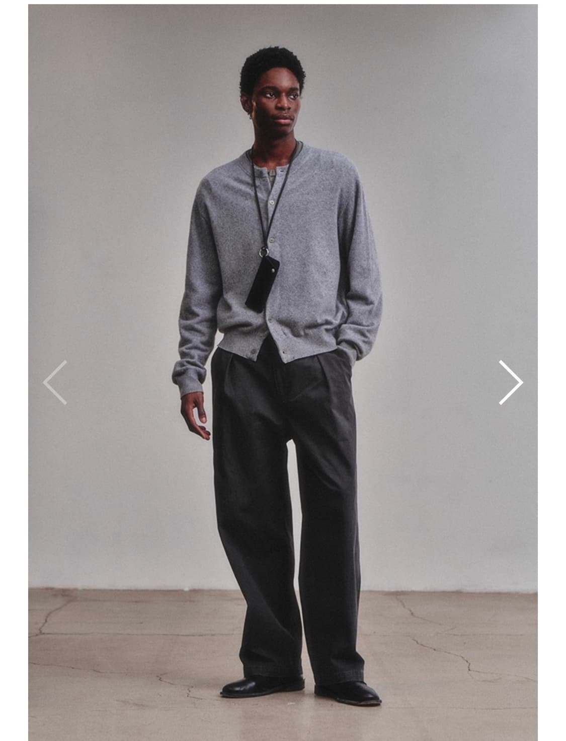 아트이프액츠 캐시미어 가디건 상품이미지1