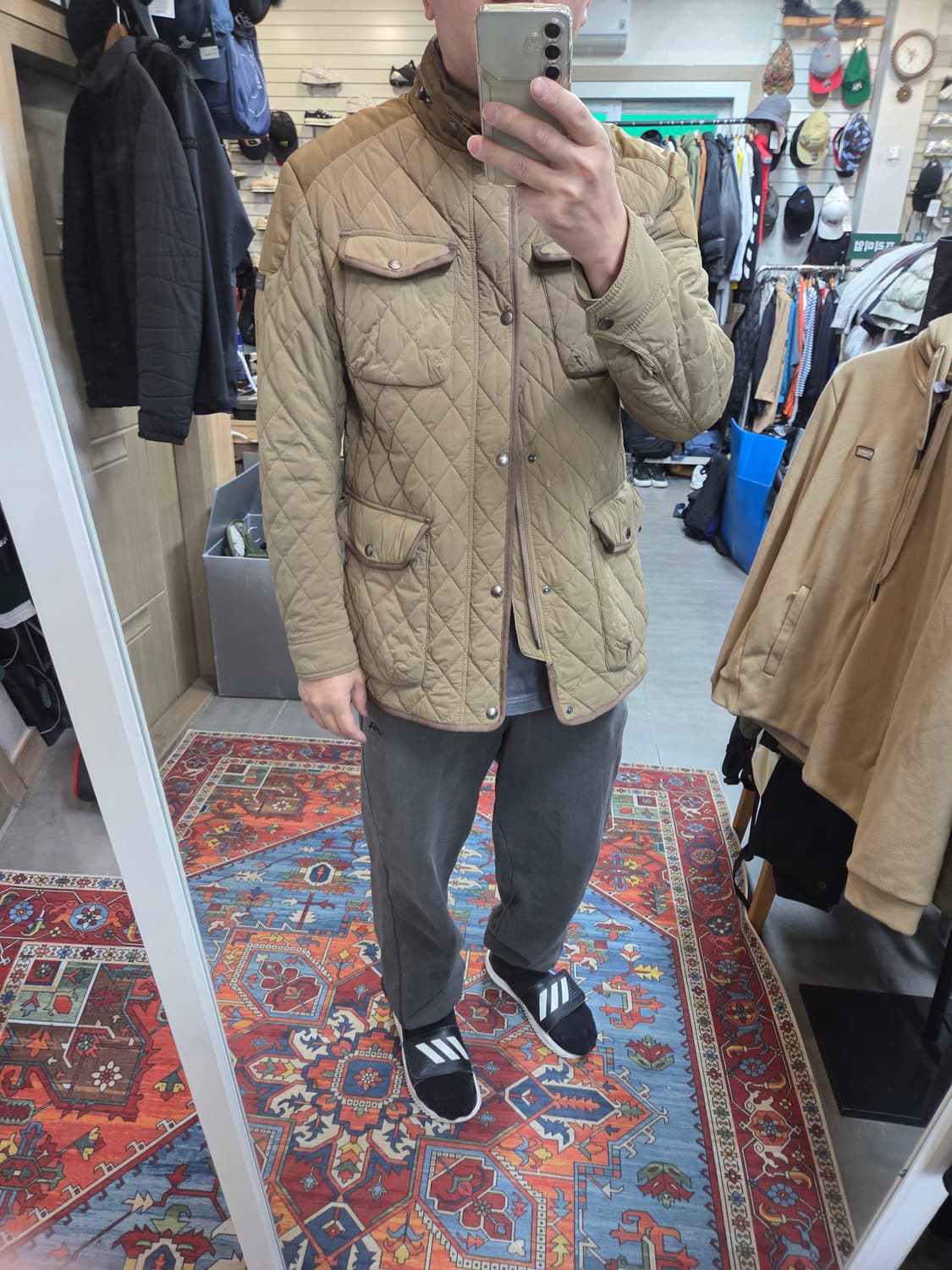 빈폴 신슐레이트 퀄팅 자켓 110 상품이미지7