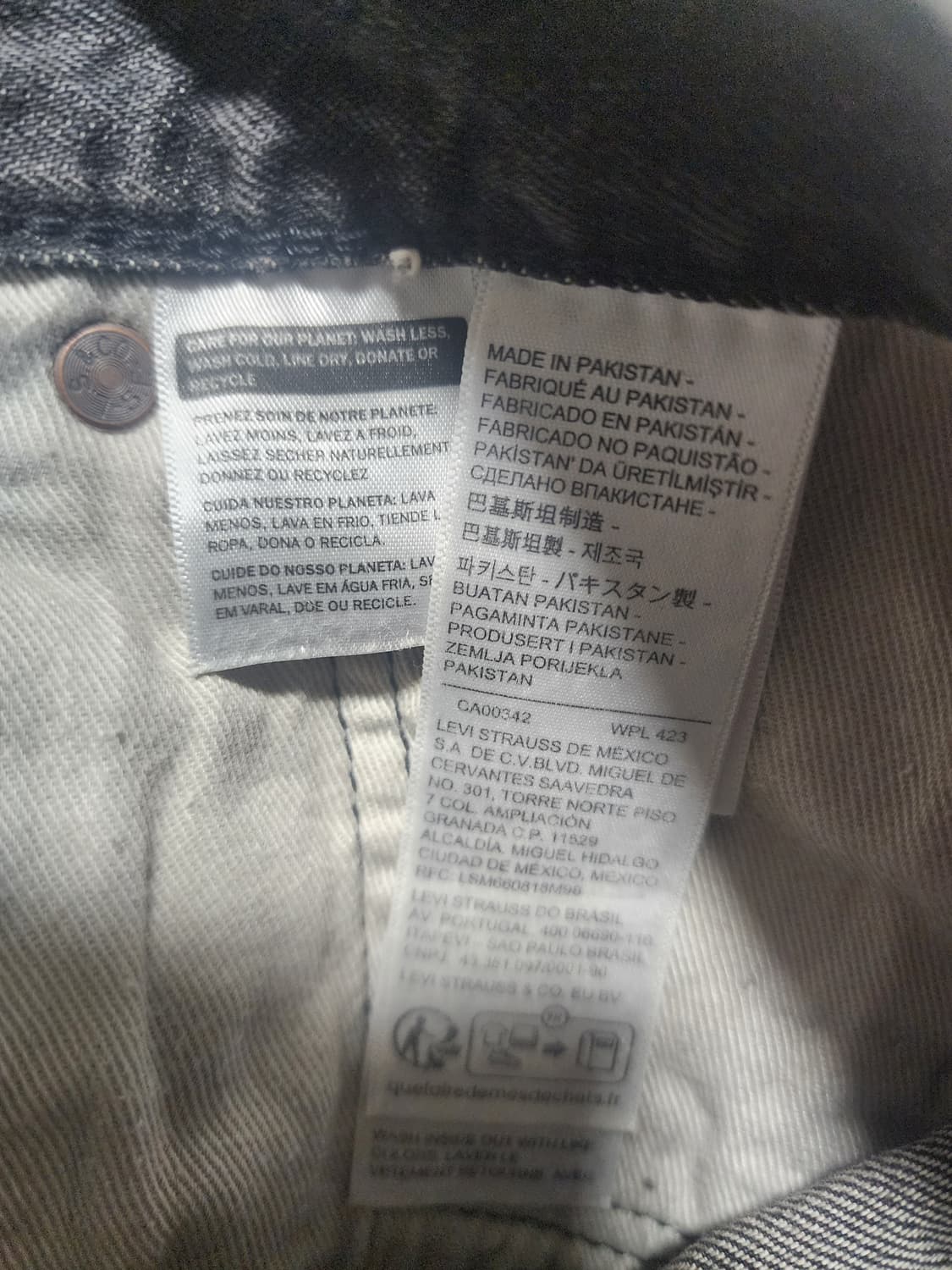 리바이스 505 셀비지 (505-3093) W34 L30 상품이미지5